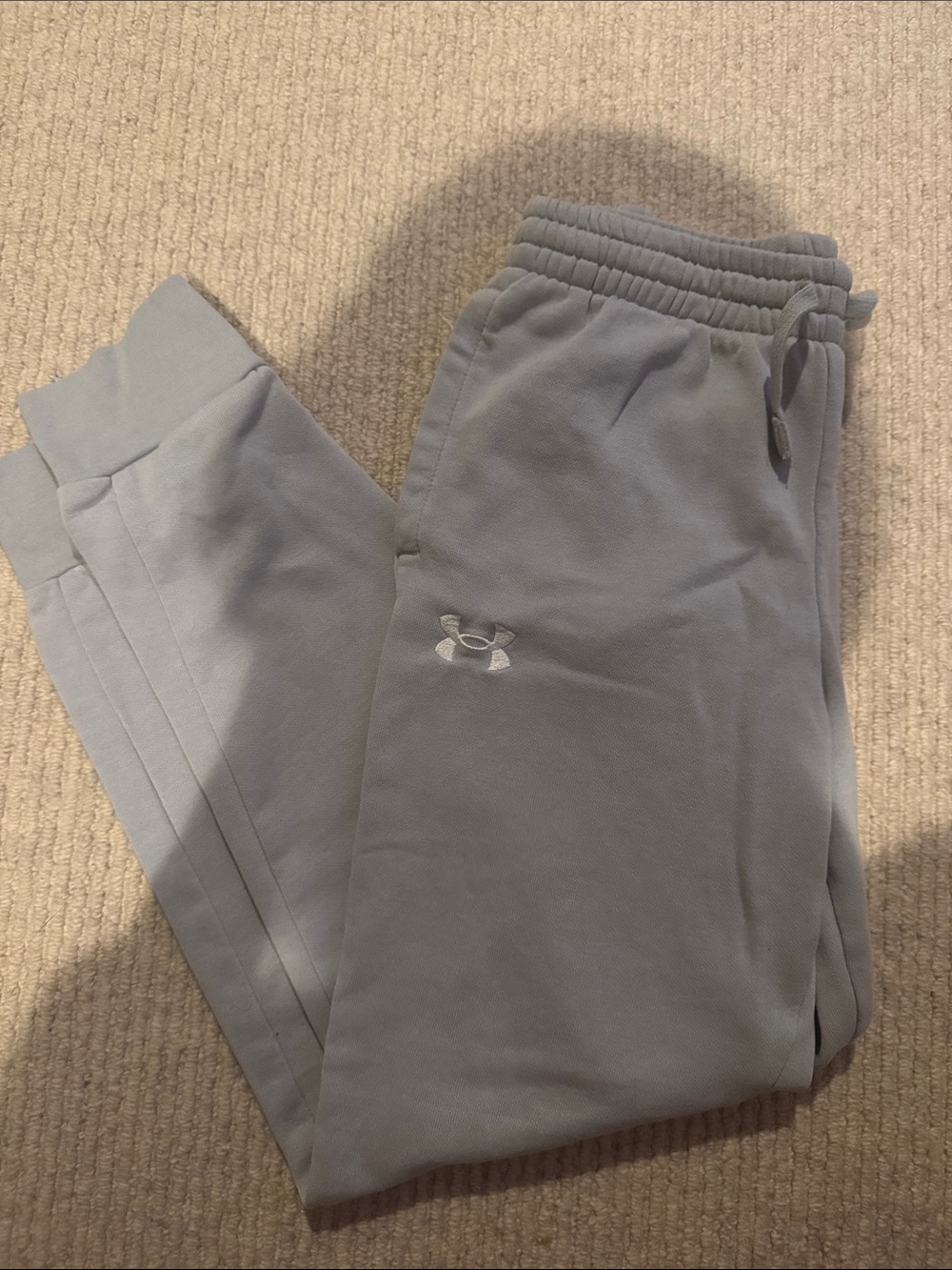 Under Armour boys Light Gray Performance Jogger Pants
